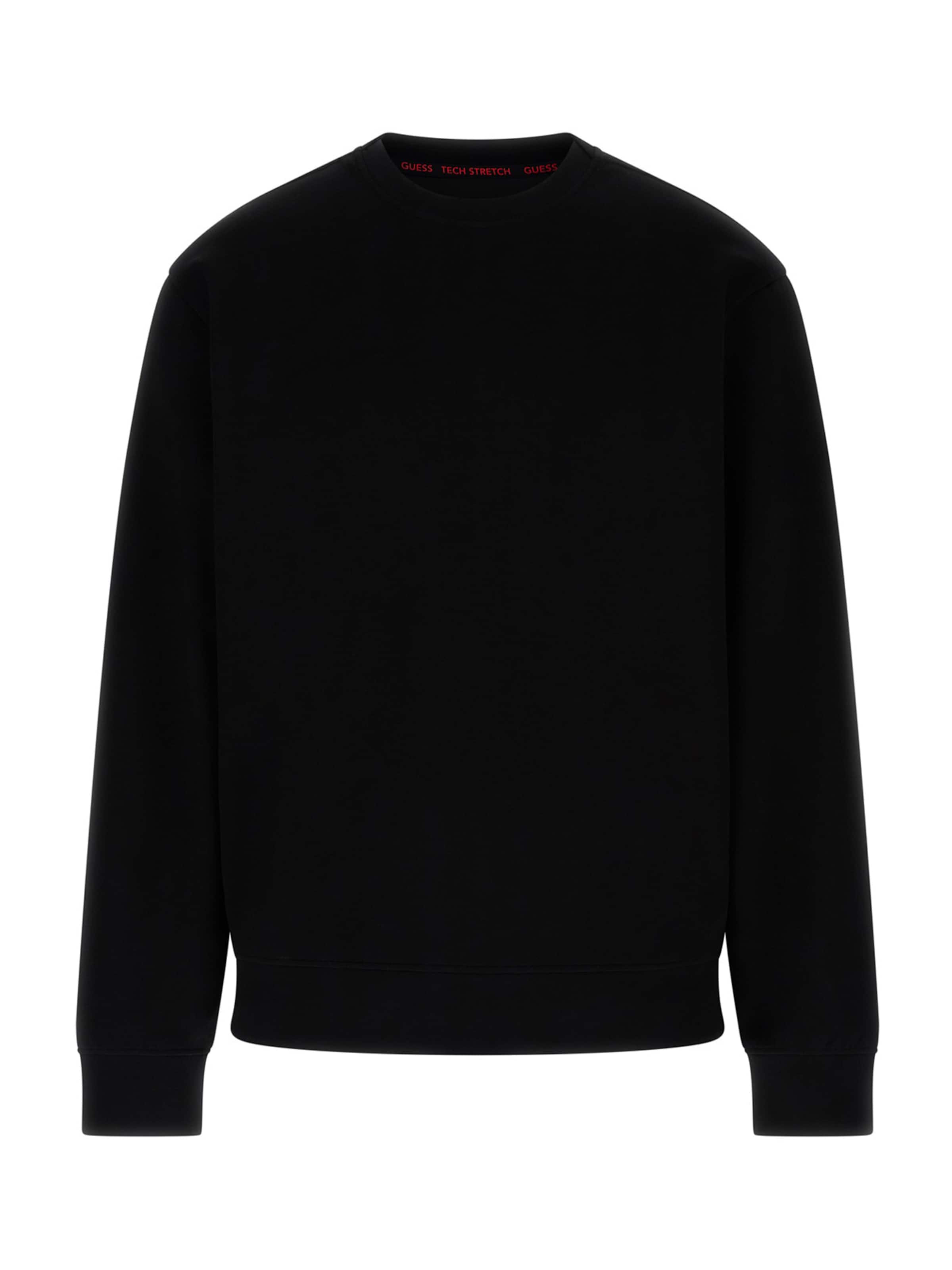 GUESS Sweatshirt in Black: front