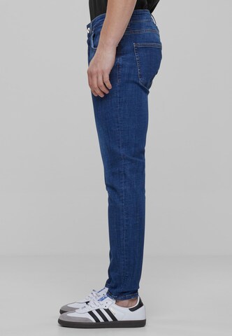 2Y Premium Tapered Jeans in Blau