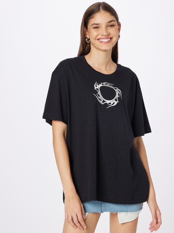 WEEKDAY T-Shirt in Schwarz: Vorderseite