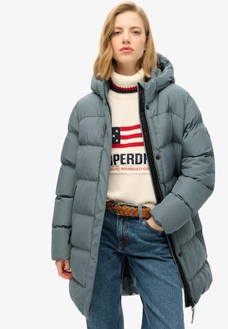 Veste mi-saison Superdry en gris