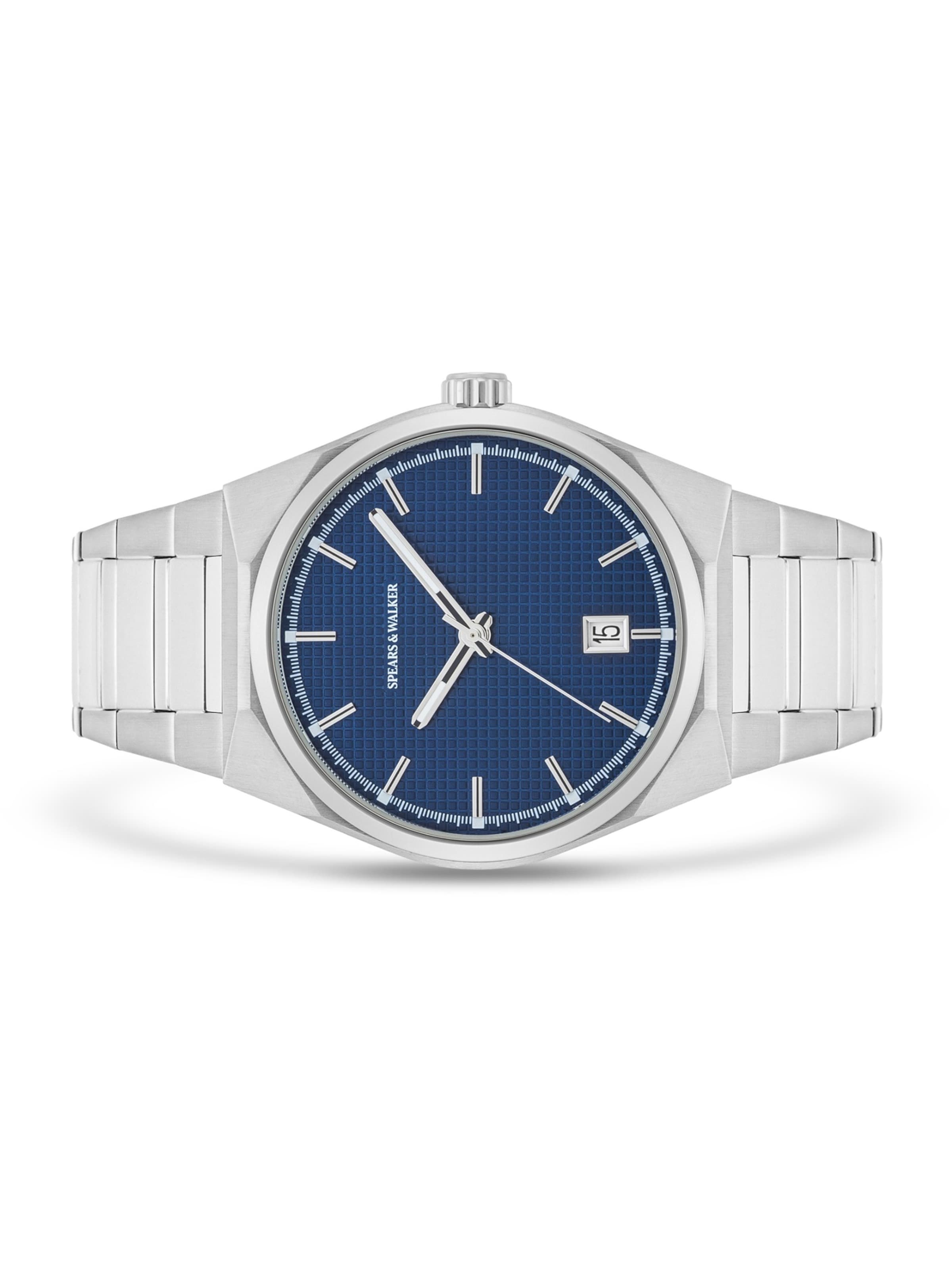 Spears & Walker Analoguhr in Silber