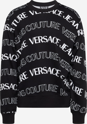 Versace Jeans Couture Суичър в черно: отпред