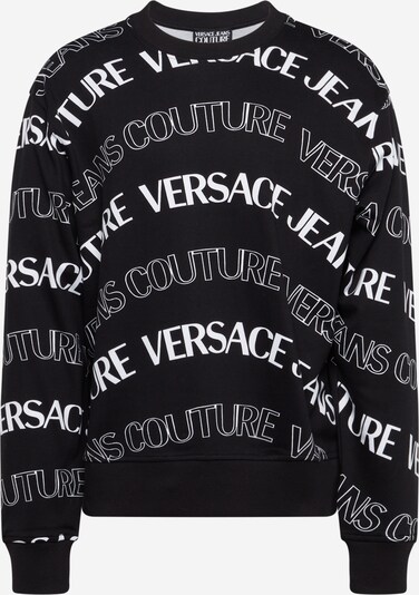 Versace Jeans Couture Sweatshirt i svart / vit, Produktvy