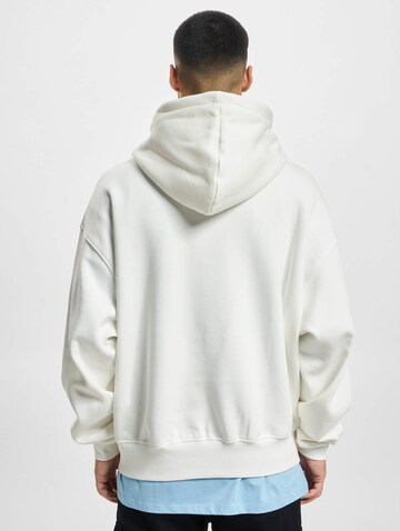 DEF Zip-Up Hoodie in White