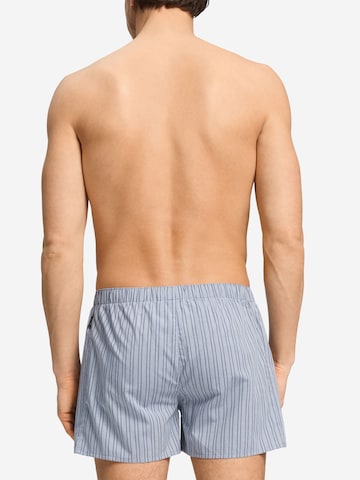 Hanro Boxershorts ' Fancy Woven ' in Blauw