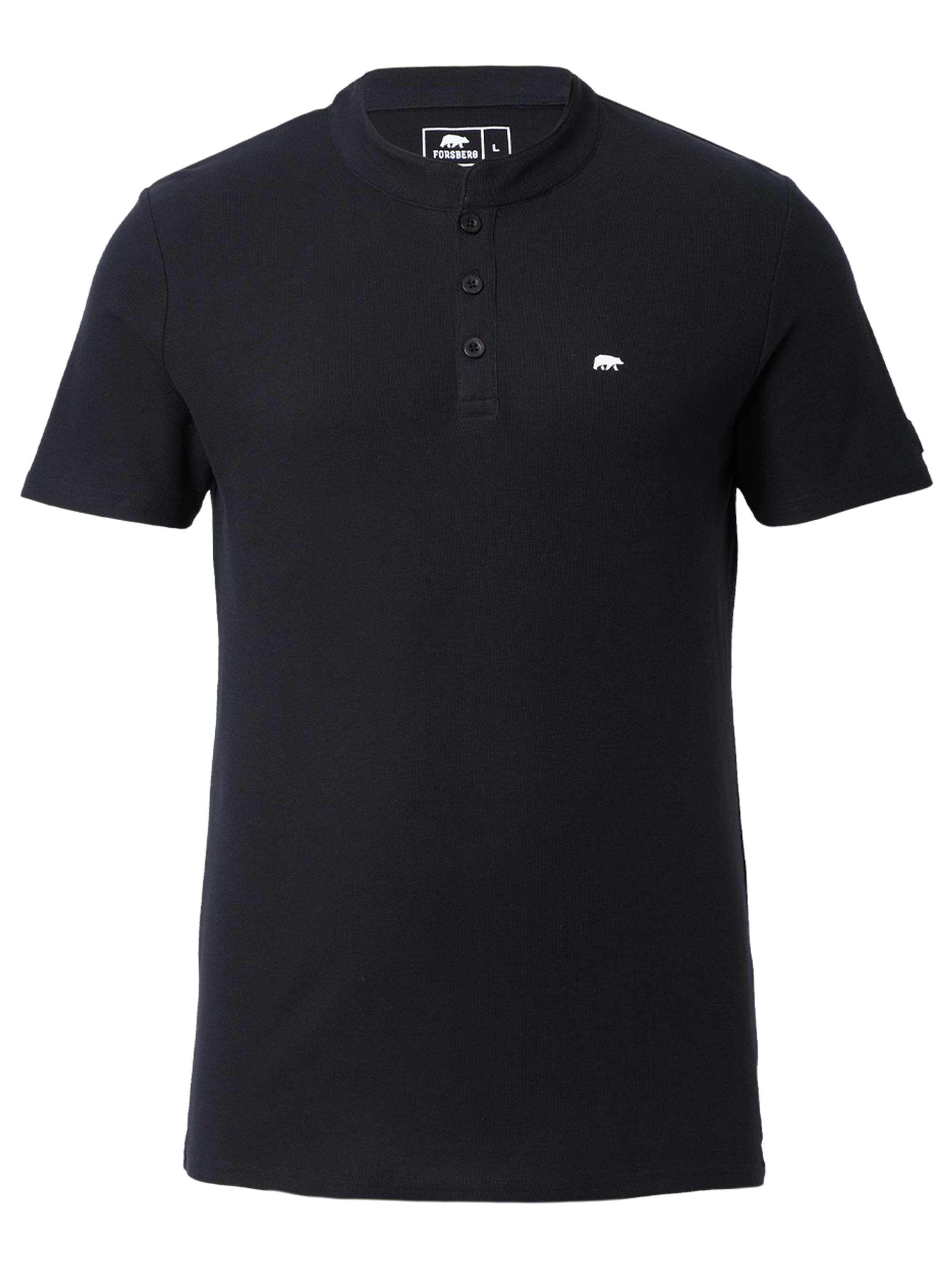 FORSBERG Shirt in Black: front