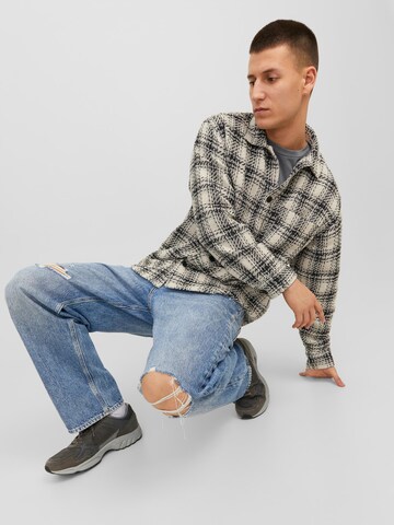 JACK & JONES Lużny krój Jeansy 'Alex' w kolorze niebieski