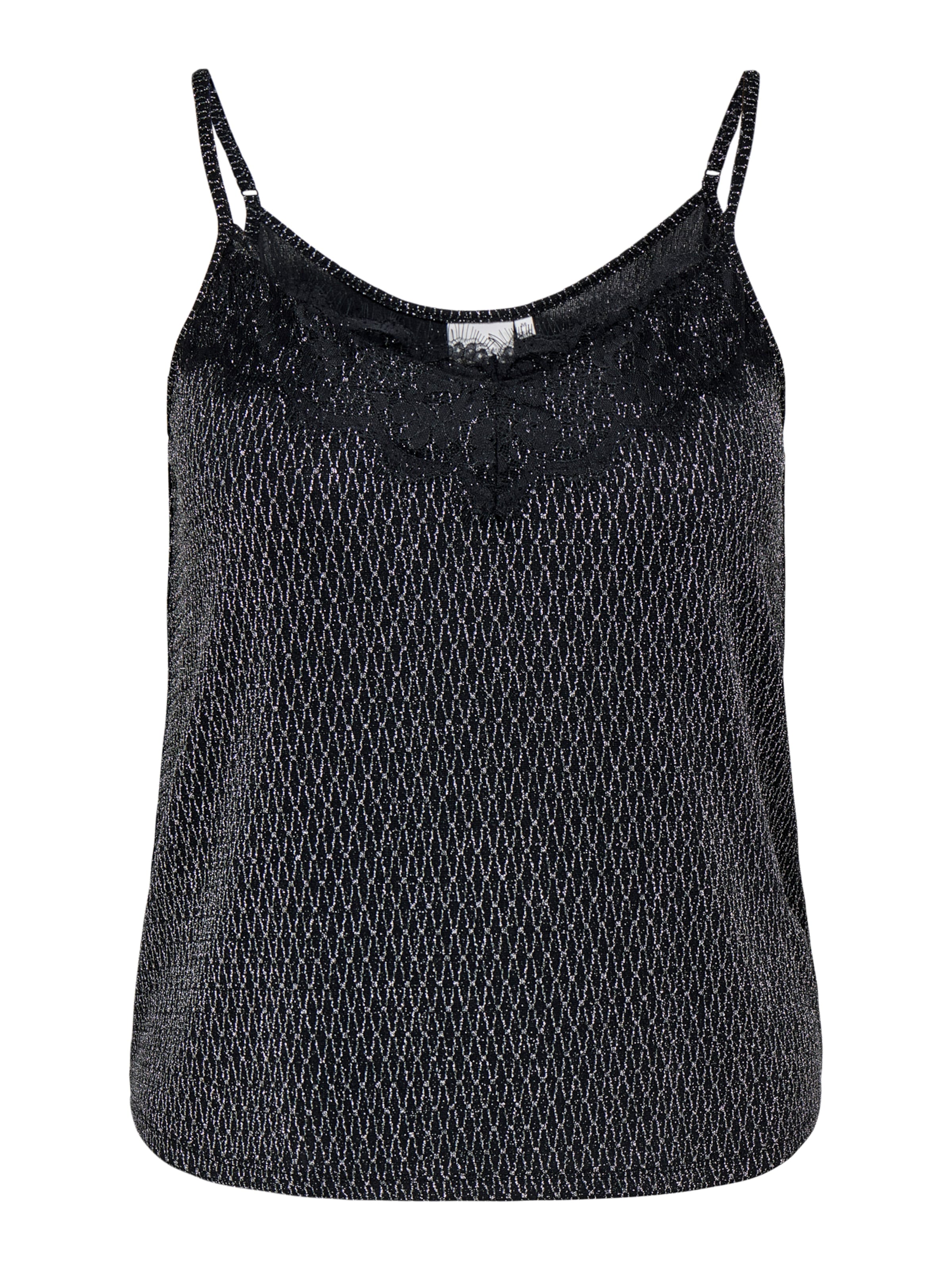 ONLY Carmakoma Top 'CARCAROL' in Black: front