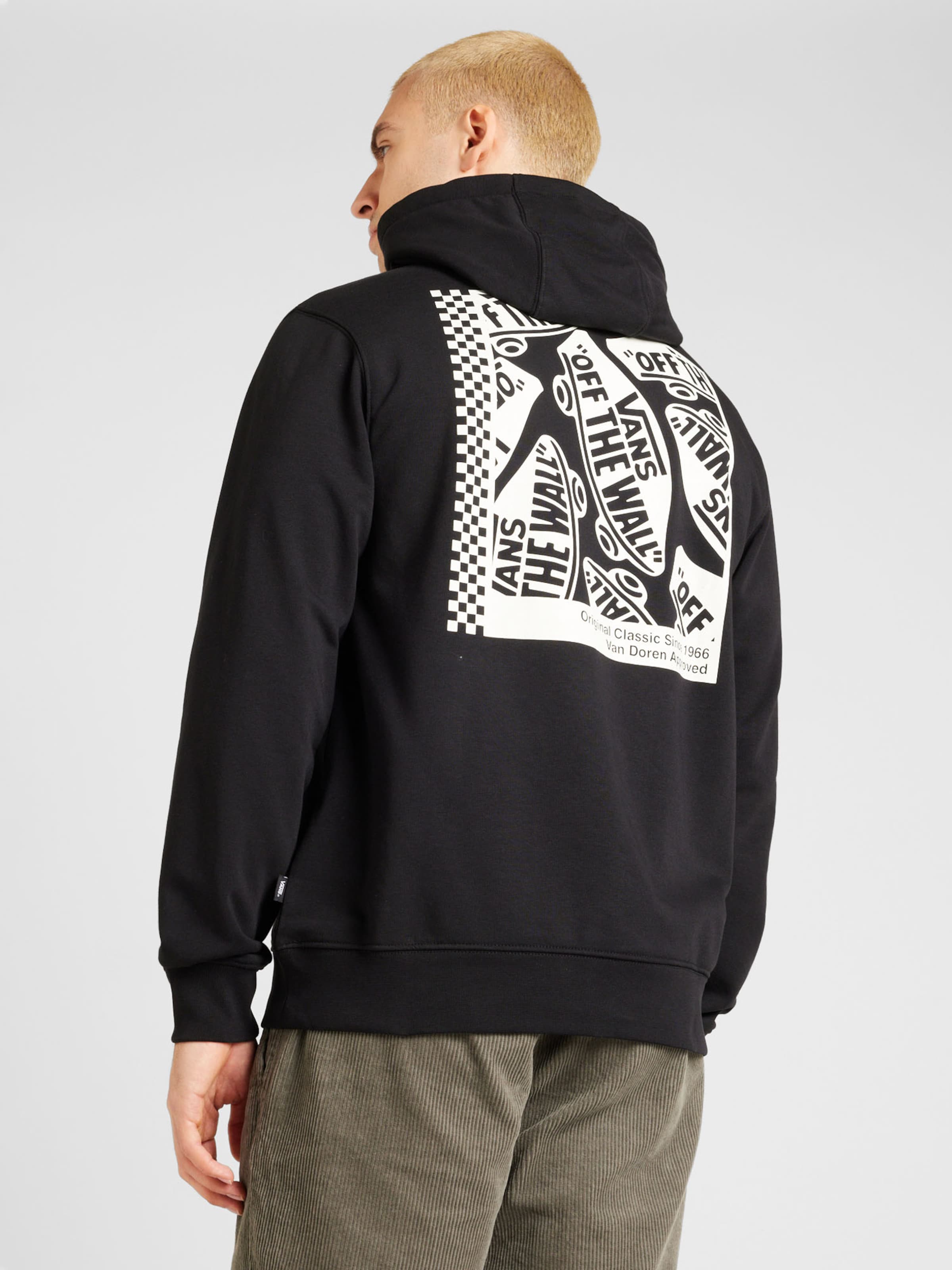 VANS Sweatshirt in Black ABOUT YOU