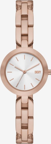 DKNY Analoguhr in Pink: predná strana