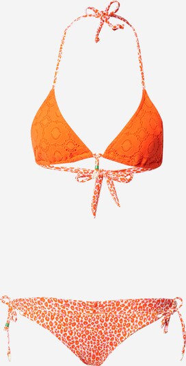 Banana Moon Bikini in de kleur Oranje / Lichtroze / Wit, Productweergave