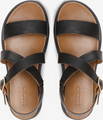 INUOVO Sandals in Black