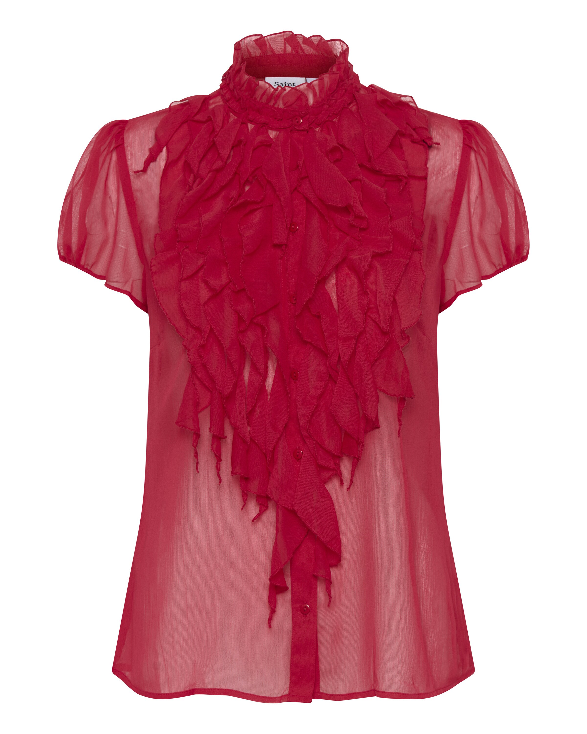 SAINT TROPEZ Shirt 'Lilja' in Red: front