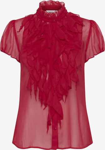 SAINT TROPEZ Shirts 'Lilja' i rød: forside