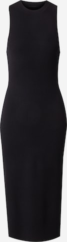 juoda DRYKORN Megzta suknelė 'ELYNA': priekis