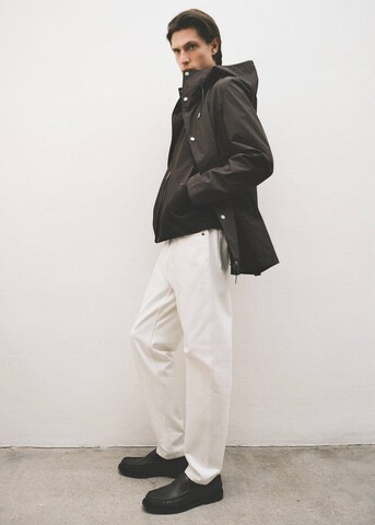 MANGO MAN Tapered Jeans 'Pola' in White