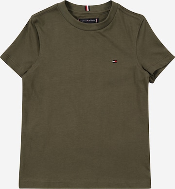 Maglietta 'ESSENTIAL' di TOMMY HILFIGER in verde: frontale