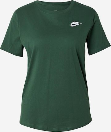 T-shirt 'Club Essential' Nike Sportswear en vert : devant