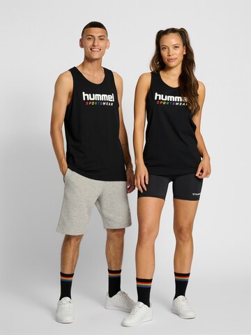 Hummel Shirt 'RAINBOW' in Zwart