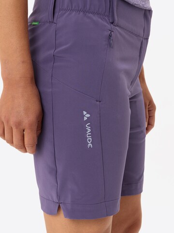 VAUDE Regular Outdoor trousers 'W  Skomer BM STS' in Purple