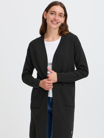 Cardigan ' OXFINA ' Oxmo en noir