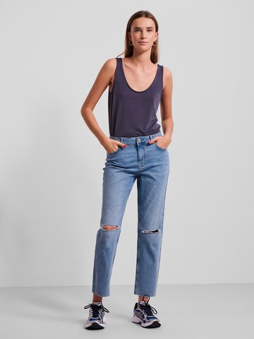 PIECES Loosefit Jeans 'Luna' i blå