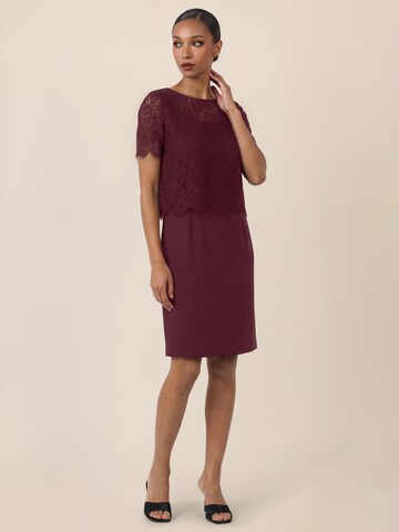 APART Sheath Dress in Red