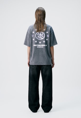 Vertere Berlin Shirt 'SPECTRA' in Grey: back