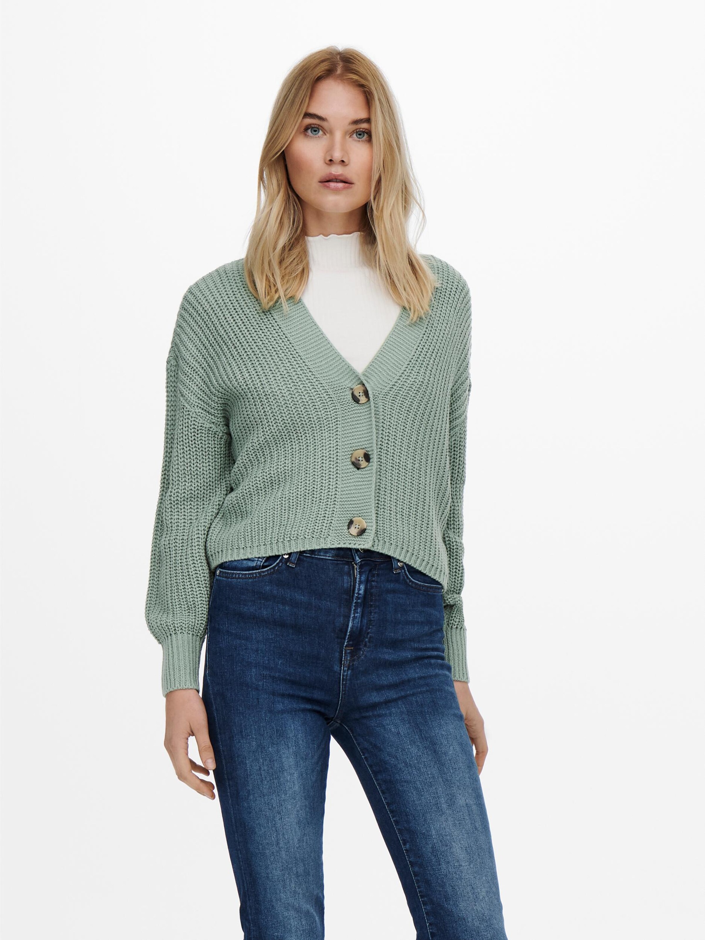 in \'Carol\' Mint Strickjacke | ONLY YOU ABOUT