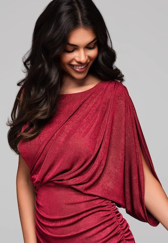 Robe de soirée Ombre en rouge