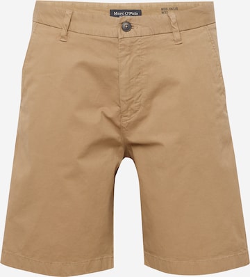 Marc O'Polo Chino trousers 'Eskjö' in Brown: front