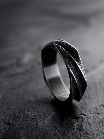 Bague 'TORNADO' REYTEL en argent