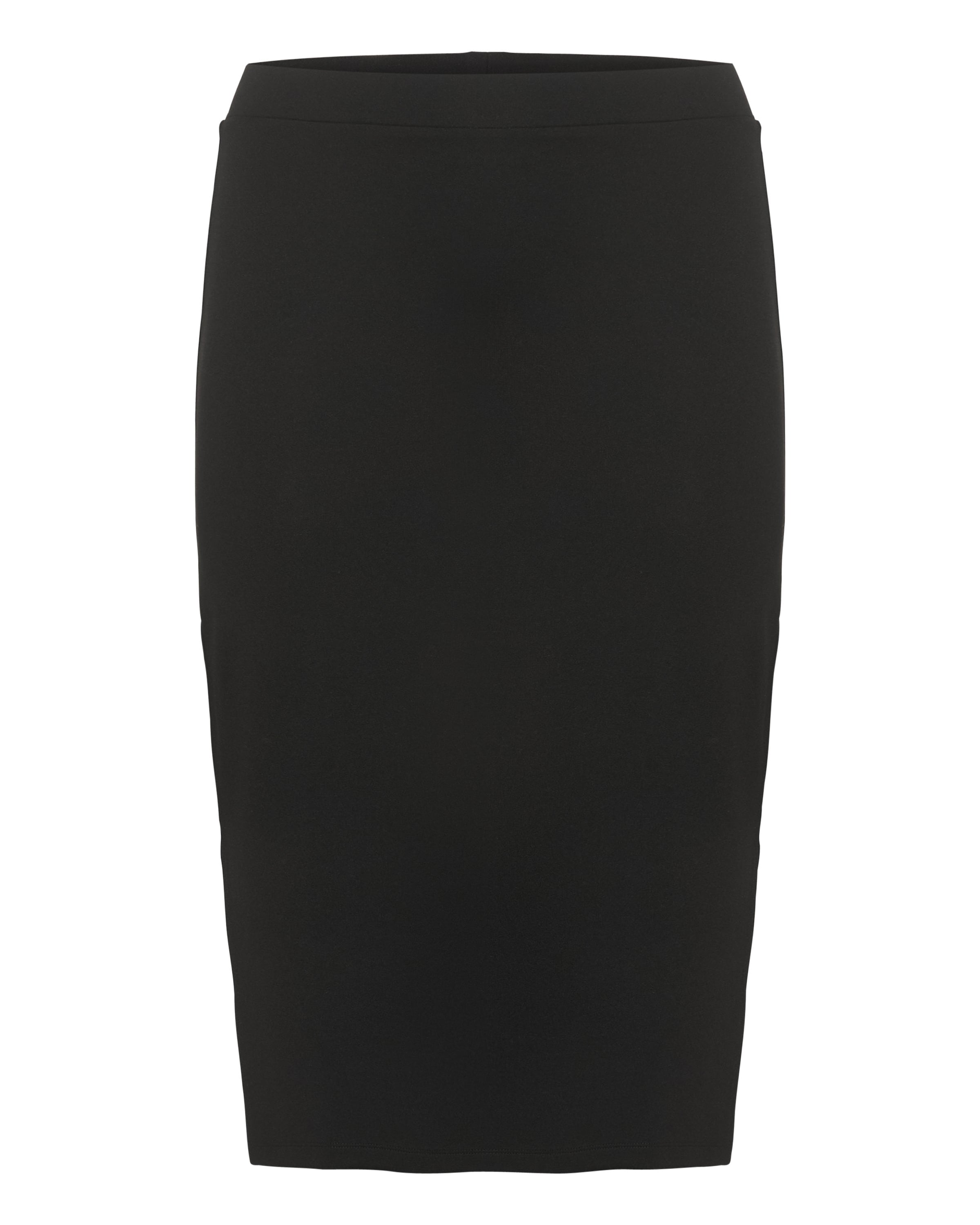 KAFFE CURVE Sukně – černá: přední strana