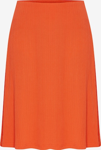 ICHI Skirt 'IHJOYSA' in Orange: front