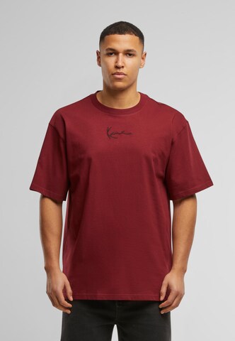 Karl Kani T-shirt 'Essential' i röd: framsida