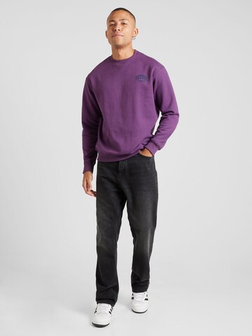 QS Sweatshirt in Lila