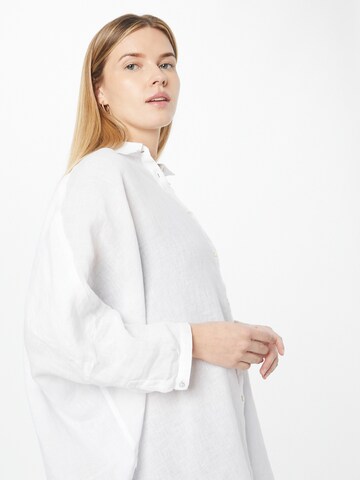 120% Lino Blouse in White