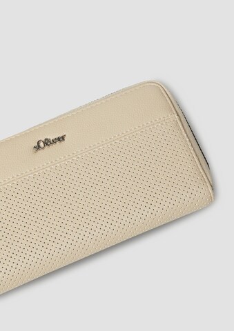 s.Oliver Wallet in Beige