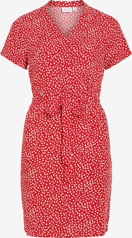Robe-chemise 'VIIda Paya' VILA en rouge : devant