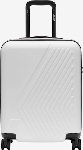 K-Way - Carrito 'EUDOXIE' en blanco: frente