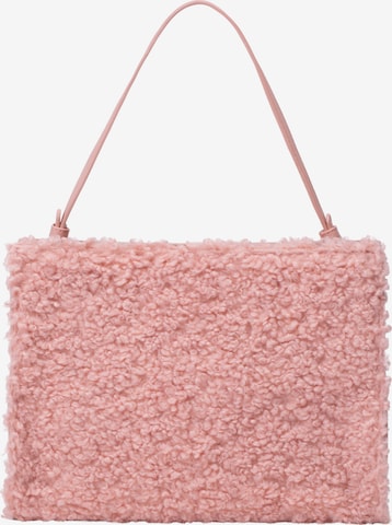 MYMO Ročna torbica | roza barva: sprednja stran
