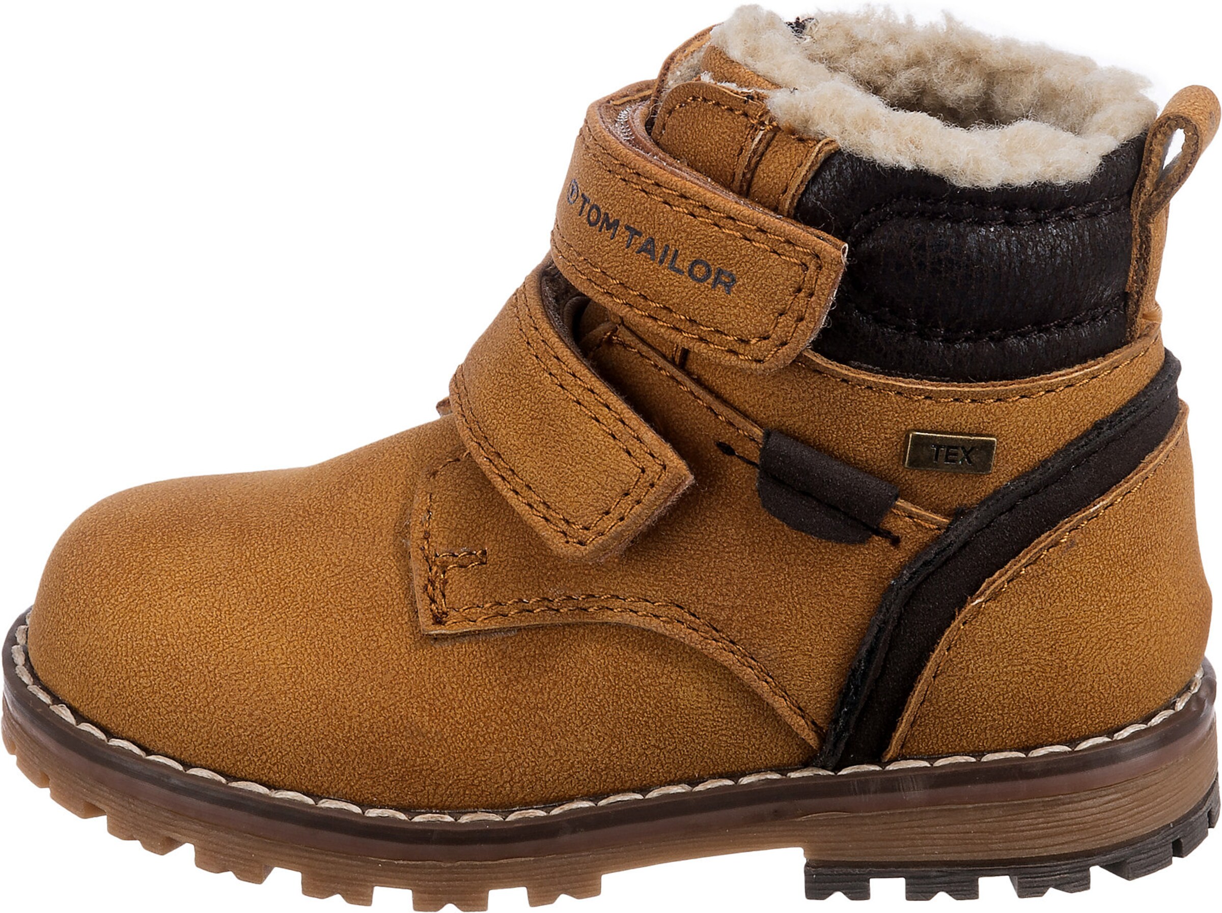 TOM TAILOR Kozačky – hnědá