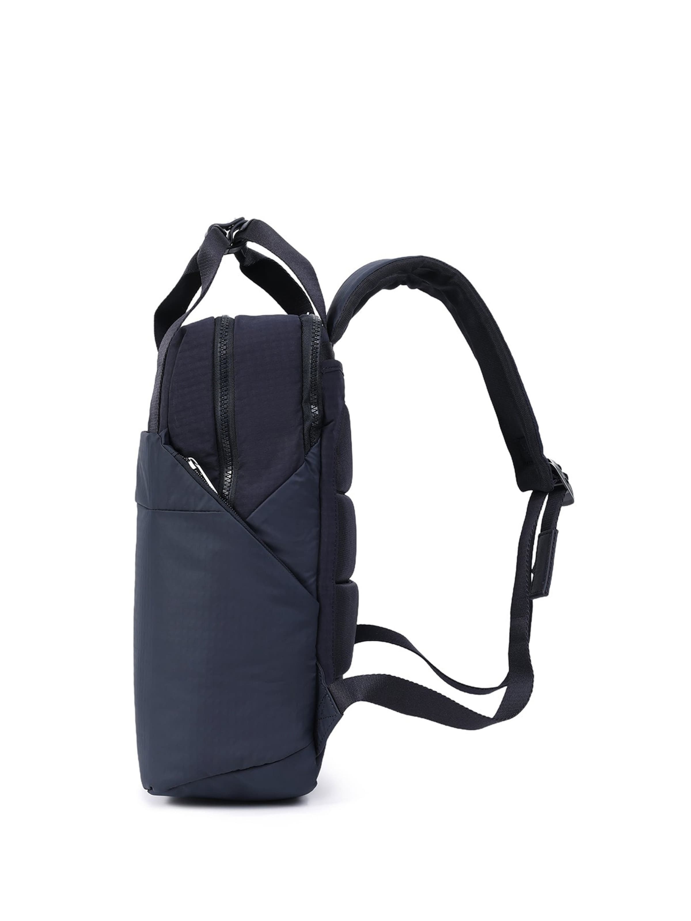 Hedgren Rugzak ' RAPPU 14L ' in Blauw: zijkant