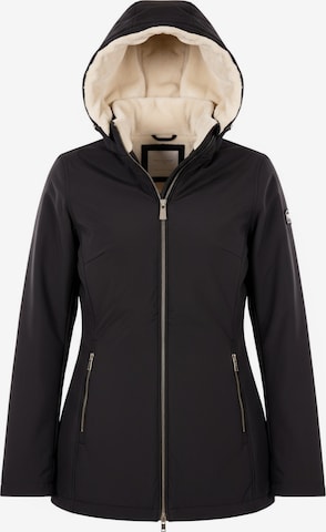 Yes Zee Winter Jacket 'Piumino' in Black: front