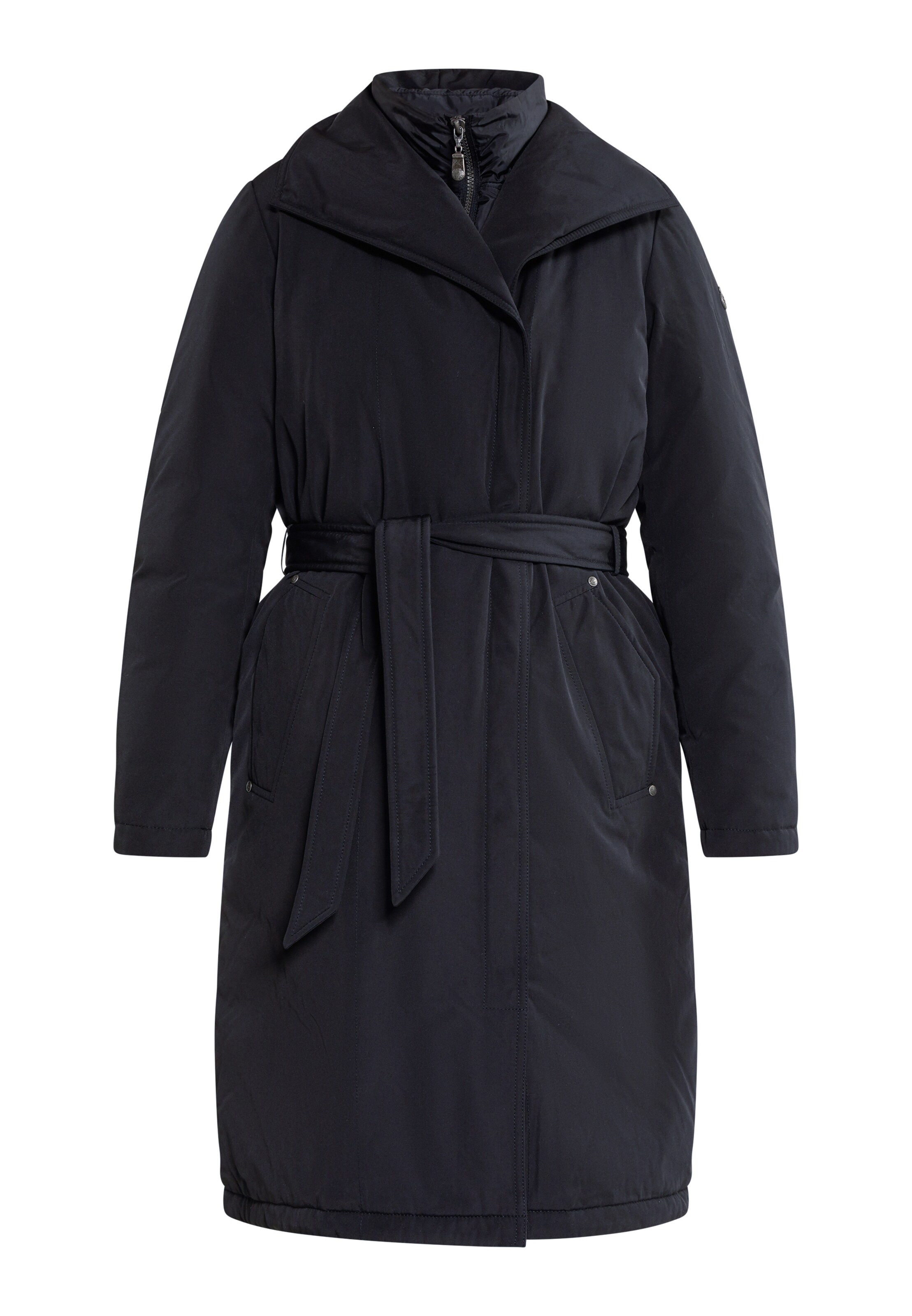 DreiMaster Vintage Funktsionaalne mantel, värv must: eest vaates