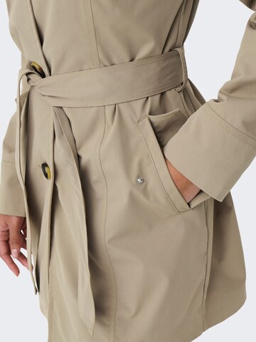 Jaqueline de Yong Between-seasons coat 'isadora' in Grey