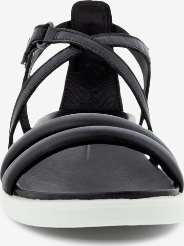 ECCO Strap Sandals in Black