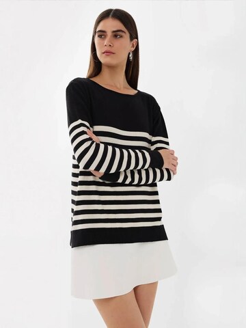 Hiccup Pullover in Schwarz