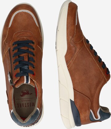 MUSTANG Sneaker in Braun