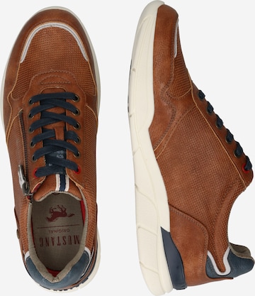 MUSTANG Sneaker in Braun